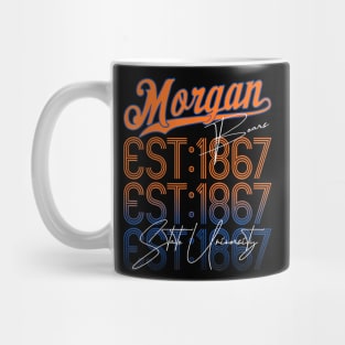 Retro  Morgan Back to State University Style Mug